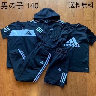 アディダス(adidas)のアディダス5点セット まとめ売り 140 男の子洋服(Tシャツ/カットソー)