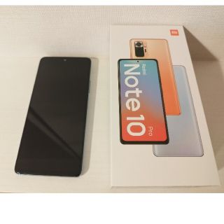 デュアルSIM シャオミ　redmi note 10 pro　128GB(スマートフォン本体)