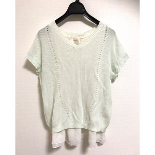 ページボーイ(PAGEBOY)のPAGE BOY ニットアンサンブル フリーサイズ(Tシャツ(半袖/袖なし))