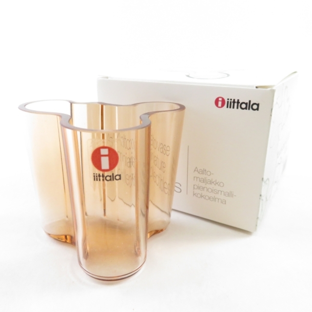 iittala - イッタラ アアルトミニチュア 55mm 花瓶 花びん 北欧 iittala - イッタラ アアルトミニチュア 55mm 花瓶 花びん 北欧