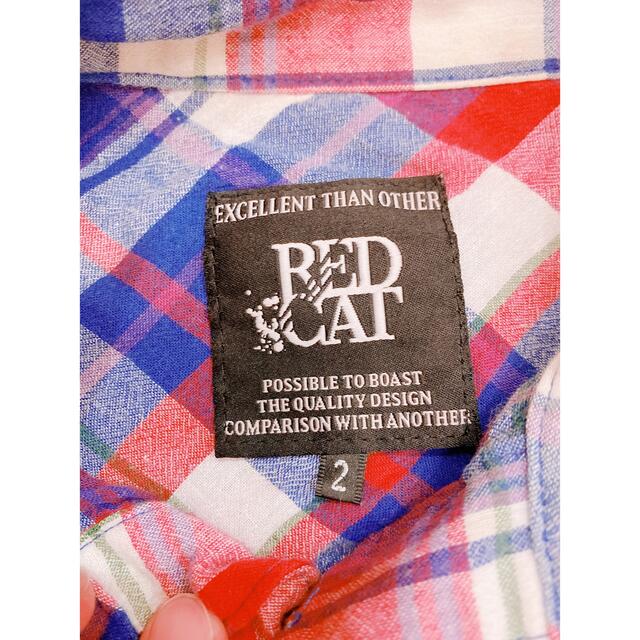 BEAMS(ビームス)の【最安値！】RED CAT チェックシャツ メンズのトップス(Tシャツ/カットソー(七分/長袖))の商品写真