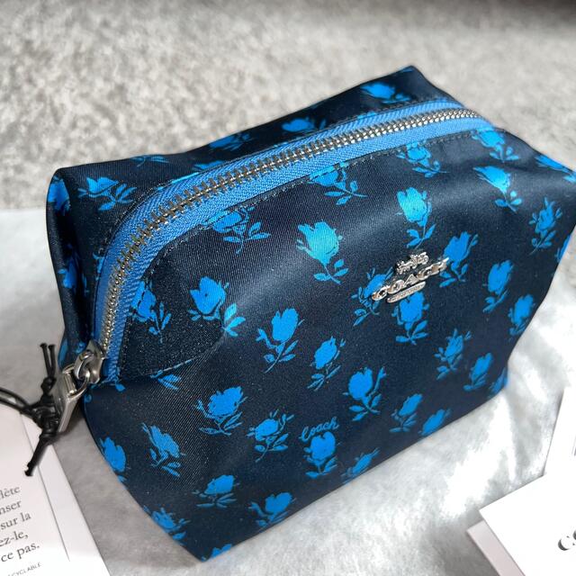 COACHポーチ・コスメポーチ🌹花柄C5583SVEFH 充実の品 4200円引き www ...