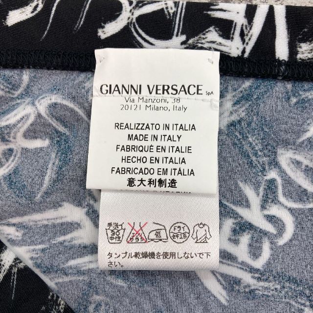 VERSUS VERSACE グラフィックロゴレギンスパンツ　新品