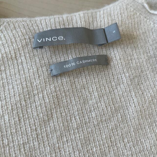 Vince(ビンス)のVINCE カシミア　白　セーター　ニューヨーク レディースのトップス(ニット/セーター)の商品写真