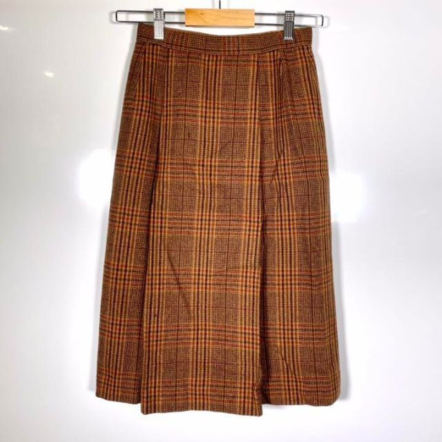 ANNE KLEIN(アンクライン)の『ANNEKLEIN』アンクライン チェックスカート ミモレ丈 スカート レディースのスカート(ひざ丈スカート)の商品写真