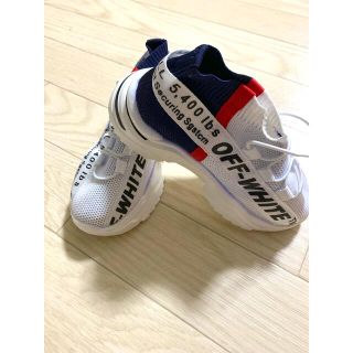 オフホワイト(OFF-WHITE)の新品未使用品  17cm キッズ ベビー(スニーカー)