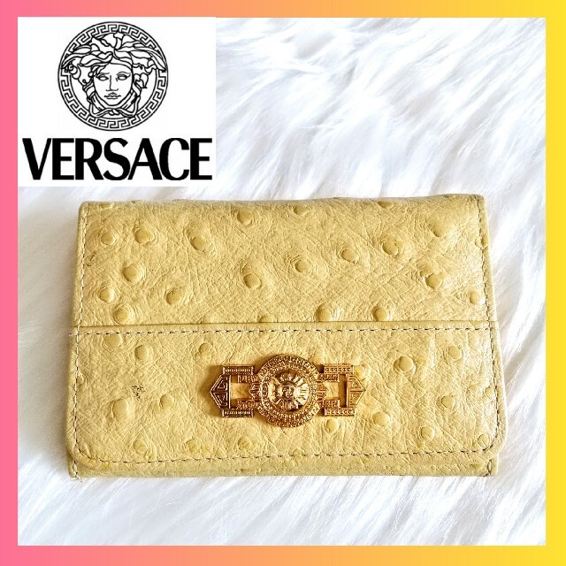 ✦Gianni Versace✦ヴェルサーチ✦カードケース 名刺入れ✦本革 レア