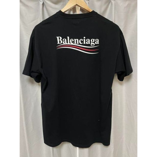 バレンシアガ/キャンペーンロゴ tシャツ-