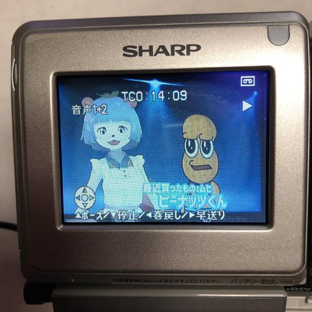 SHARP(シャープ)の動作品　SHARP miniDVビデオカメラ　VL-DD10 スマホ/家電/カメラのカメラ(ビデオカメラ)の商品写真