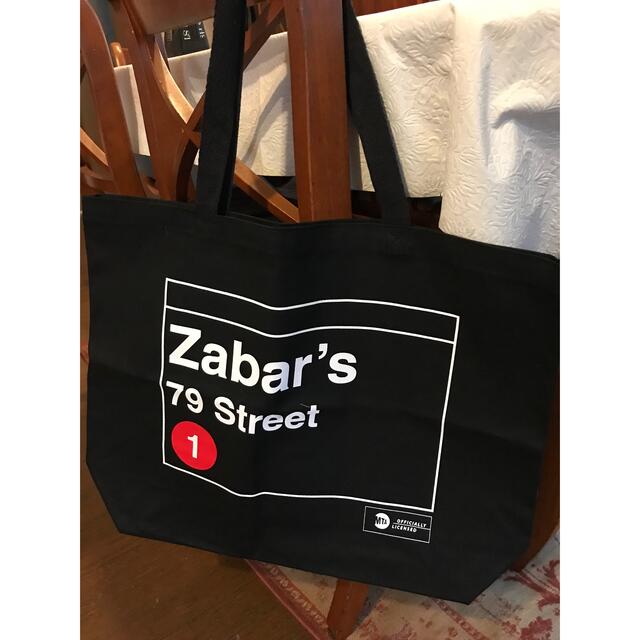 Zabar's 79Street トートバッグ　NY限　ゼイバーズ　ニューヨーク