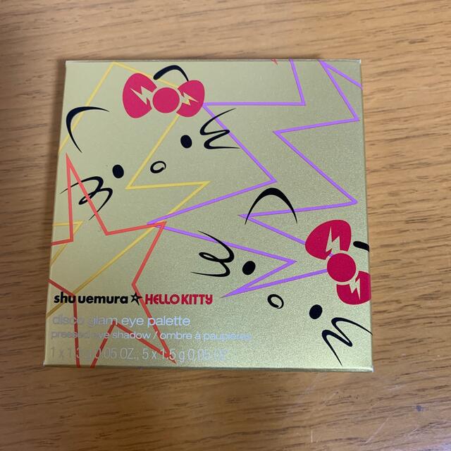 shu uemura(シュウウエムラ)のshu uemura x HELLO KITTY  ディスコグラム アイパレット コスメ/美容のベースメイク/化粧品(アイシャドウ)の商品写真