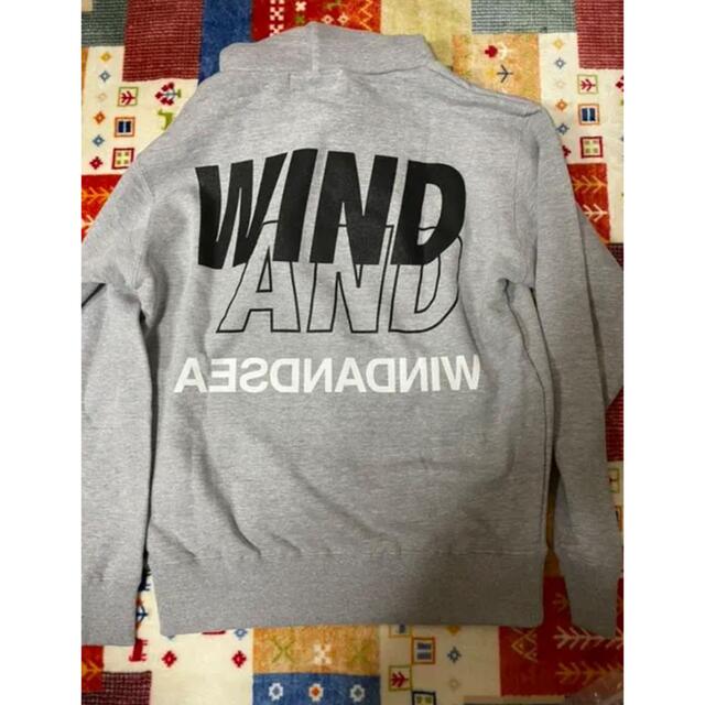 新品！wind and sea ウィンダンシー　オリジナルパーカー　Sサイズ