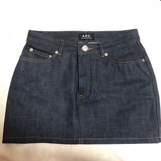 アーペーセー(A.P.C)のAPC デニムミニスカート(ミニスカート)