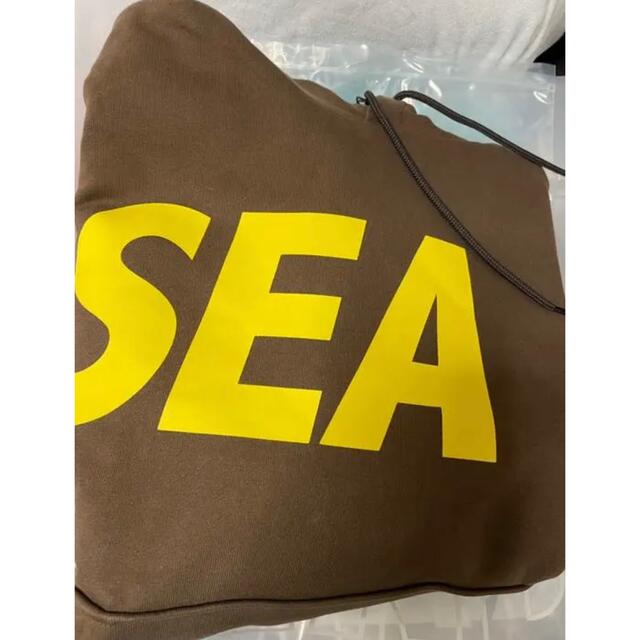 WIND AND SEA(ウィンダンシー)のWIND AND SEA SEA Hoodie Sea Brown メンズのトップス(パーカー)の商品写真