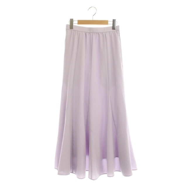 ルーニィ LOUNIE 22SS ボリュームスカート ロング フレア 36 薄紫