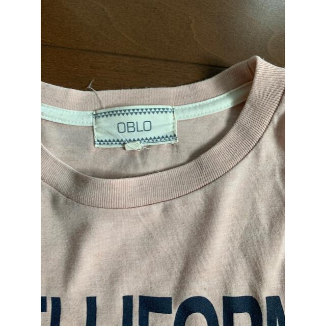 oblo 半袖　ピンク　L メンズのトップス(Tシャツ/カットソー(半袖/袖なし))の商品写真