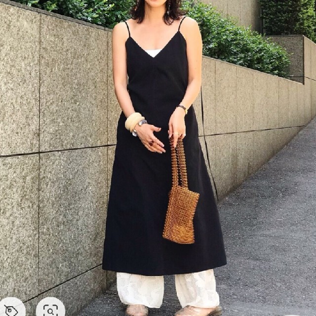 トゥデイフル TODAYFUL キャミワンピ ブラウン 茶 キャナルジーン