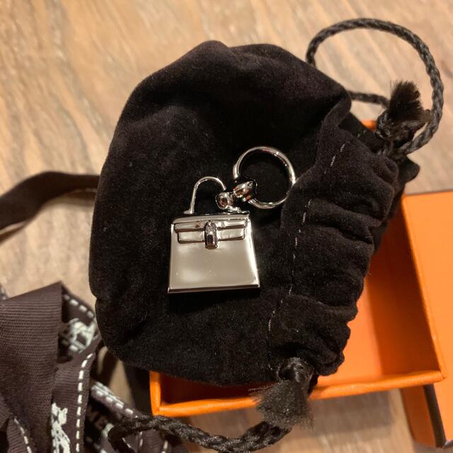 Hermes(エルメス)の新品　エルメス　バーキン　ツイリー リング　シルバー レディースのファッション小物(バンダナ/スカーフ)の商品写真