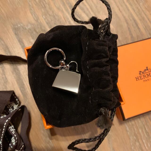 HERMES - 新品 エルメス バーキン ツイリー リング シルバーの HERMES - 新品 エルメス バーキン ツイリー リング シルバーの