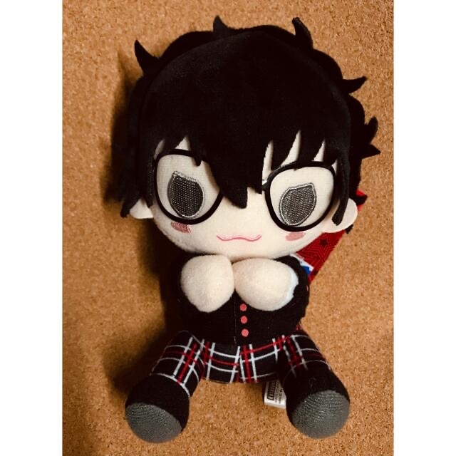初回特典付 ぴたぬい ホビー・グ ペルソナ5 ペルソナ5 主人公 制服ver