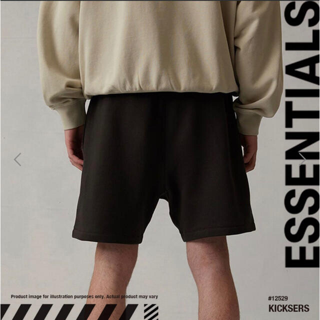 FEAR OF GOD(フィアオブゴッド)の【新品】FOG ESSENTIALS1977リラックスショーツIron Mサイズ メンズのパンツ(ショートパンツ)の商品写真