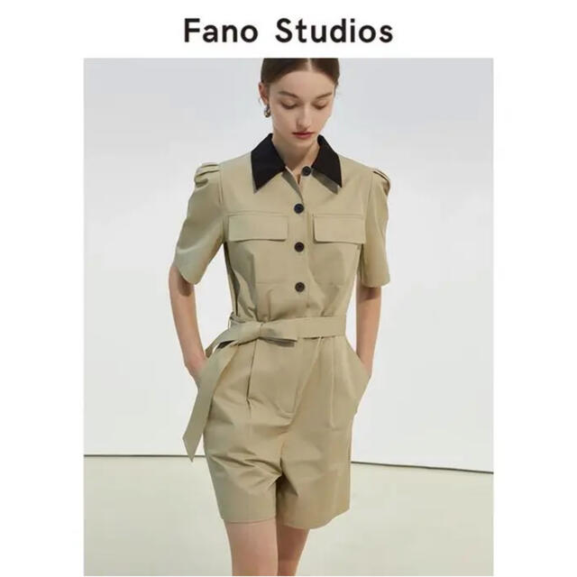 【Fano Studios】ショートパンツオールインワンレディース