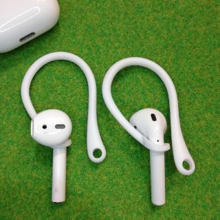 アップル(Apple)のAirPods イヤホン対応イヤーフック (ホワイト)(ヘッドフォン/イヤフォン)