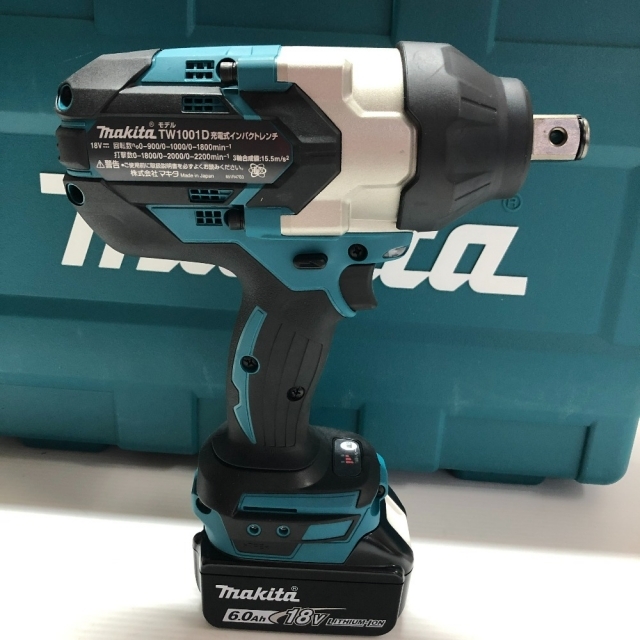 Makita(マキタ)の□□MAKITA マキタ 工具 インパクトレンチ 18V TW1001DRGX インテリア/住まい/日用品の文房具(その他)の商品写真