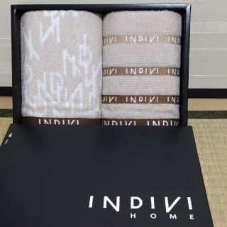 インディヴィ(INDIVI)のハンドタオル　２枚　indivi(タオル/バス用品)