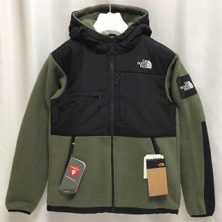 ザノースフェイス(THE NORTH FACE)のノースフェイス デナリ フーディ フリース パーカ ロゴ ワッペン スクエアNT(マウンテンパーカー)