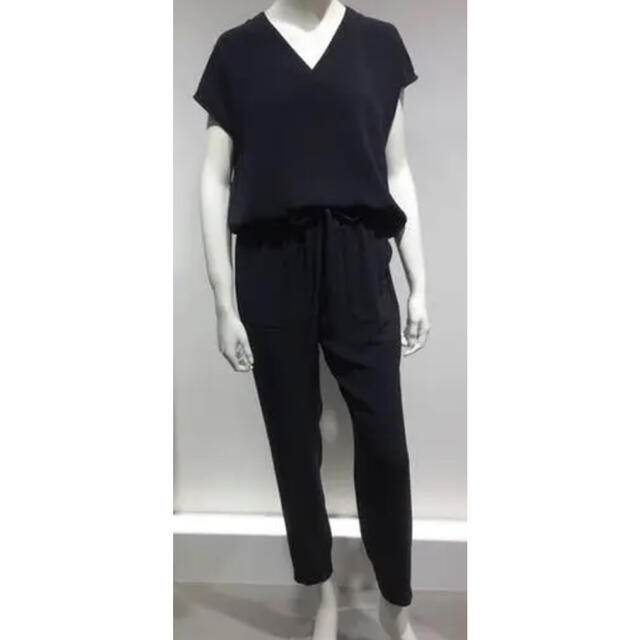 新品 テーパードパンツ 42 黒 - サルエルパンツ