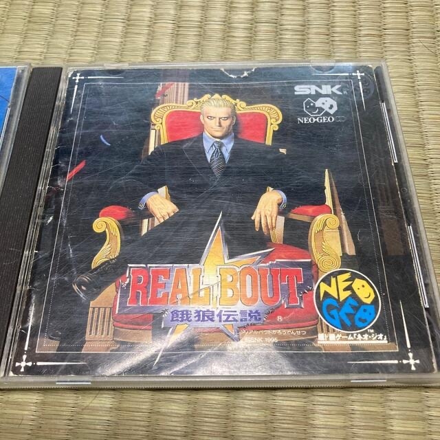 SNK(エスエヌケイ)のNEOGEO ネオジオ　動作確認済み　サムライスピリッツ＆リアルバウト餓狼伝説 エンタメ/ホビーのゲームソフト/ゲーム機本体(家庭用ゲームソフト)の商品写真