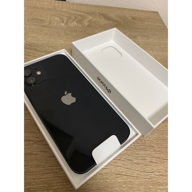 iPhone - iPhone12 64GB ブラックの通販 by こまめ｜アイフォーンならラクマ