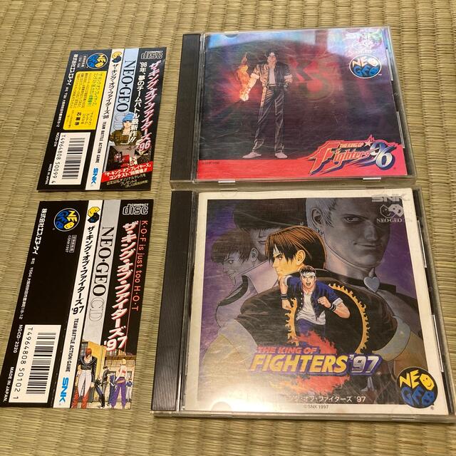 SNK(エスエヌケイ)のネオジオ　ザ・キング・オブ・ファイターズ96・97 エンタメ/ホビーのゲームソフト/ゲーム機本体(家庭用ゲームソフト)の商品写真