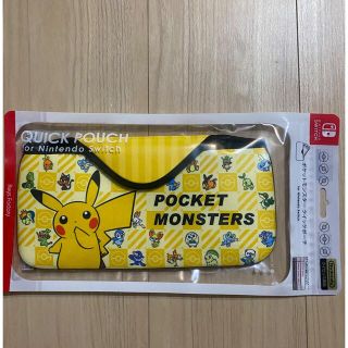 ニンテンドースイッチ(Nintendo Switch)の新品★任天堂スイッチ★ポケットモンスターピカチュウクイックポーチ(その他)