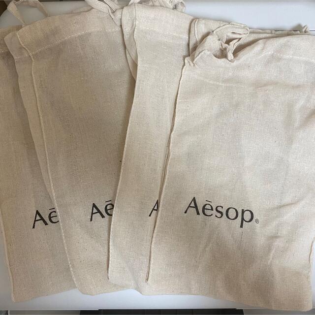 Aesop(イソップ)のAesop 巾着　ショップ袋 保存袋 イソップ　小　セット レディースのバッグ(ショップ袋)の商品写真