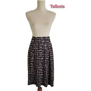 タルボット(TALBOTS)の大変美品　Talbots  シックで便利なジャージスカート(ひざ丈ワンピース)