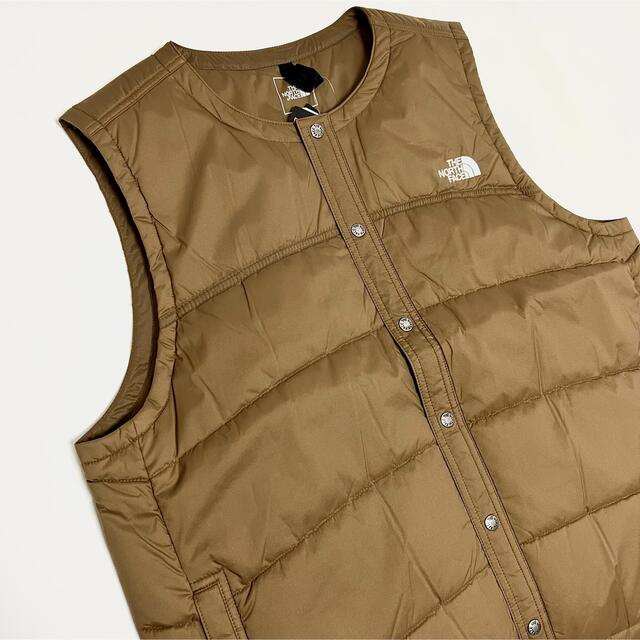 ノースフェイス メドウウォーム ベスト Meadow Vest ダウンベスト 茶