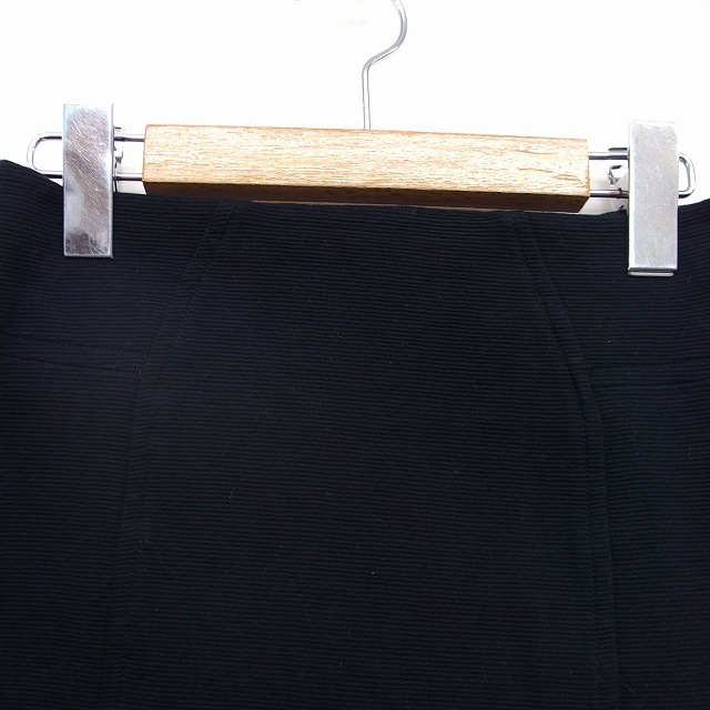 Ray BEAMS(レイビームス)のレイビームス Ray Beams 台形 スカート ミニ コットン 綿 リブ 厚手 レディースのスカート(ミニスカート)の商品写真