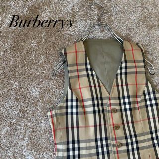 BURBERRY - 希少 Burberrys ノバチェック ベスト ジレ リバーシブル 総