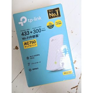 アップル(Apple)のTP-Link　AC750　中古美品　RE200(PC周辺機器)