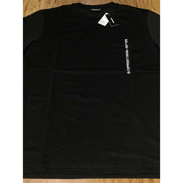 DIESEL 新品未使用 Lサイズ Tシャツ カットソー 黒 ディーゼル