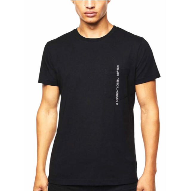 DIESEL 新品未使用 Lサイズ Tシャツ カットソー 黒 ディーゼル
