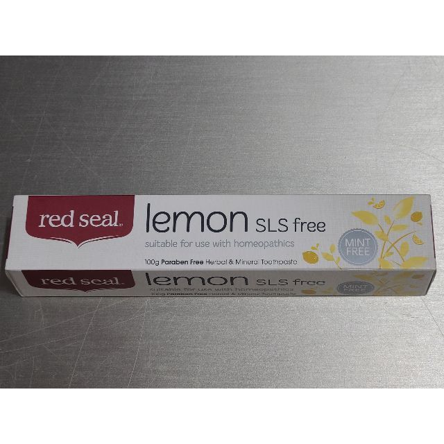 Red Seal Lemon SLS Free 歯磨き粉 100g３本セット 4