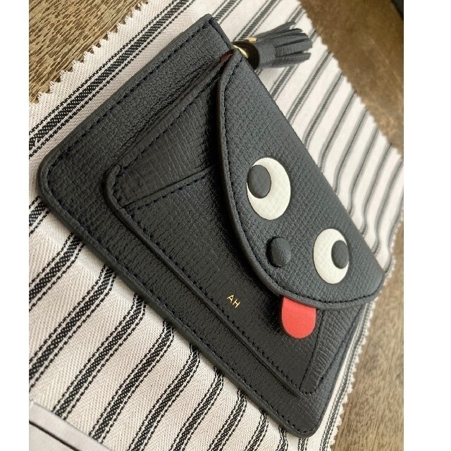 ANYA HINDMARCH(アニヤハインドマーチ)の美品　アニヤ　ハインドマーチ Zany Zipped Card Case レディースのファッション小物(コインケース)の商品写真