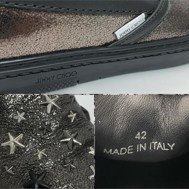 JIMMY CHOO - JIMMY CHOO GROVE GUNMETAL METALLIC 27cmの通販 by KL
