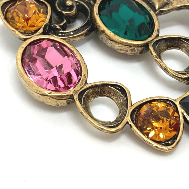 Gucci - グッチ GUCCI キャット ヘッド ビジュー GG金具 ペンダント