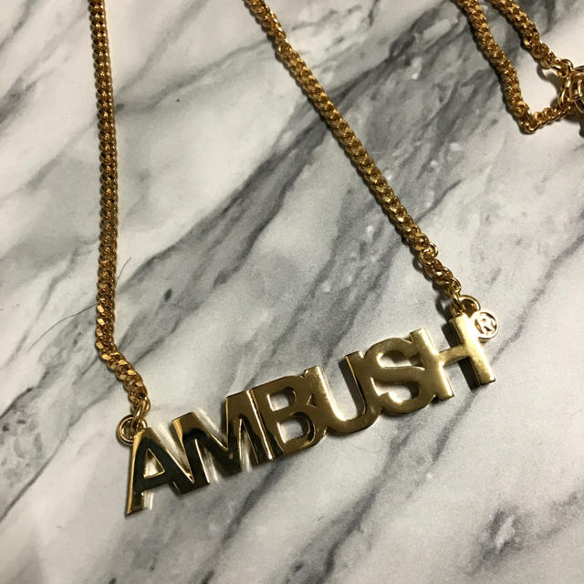 ambush ネックレス　金　アンブッシュ