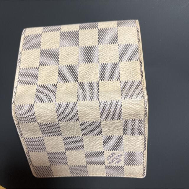 LOUIS VUITTON(ルイヴィトン)のヴィトンダミエアズール名刺入れ レディースのファッション小物(名刺入れ/定期入れ)の商品写真