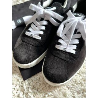 CHANEL - シャネル スエードスニーカー36の通販 by ハセガワ